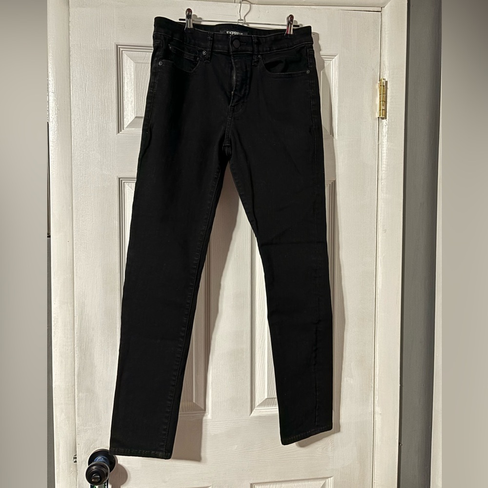 Black skinny jeans Express